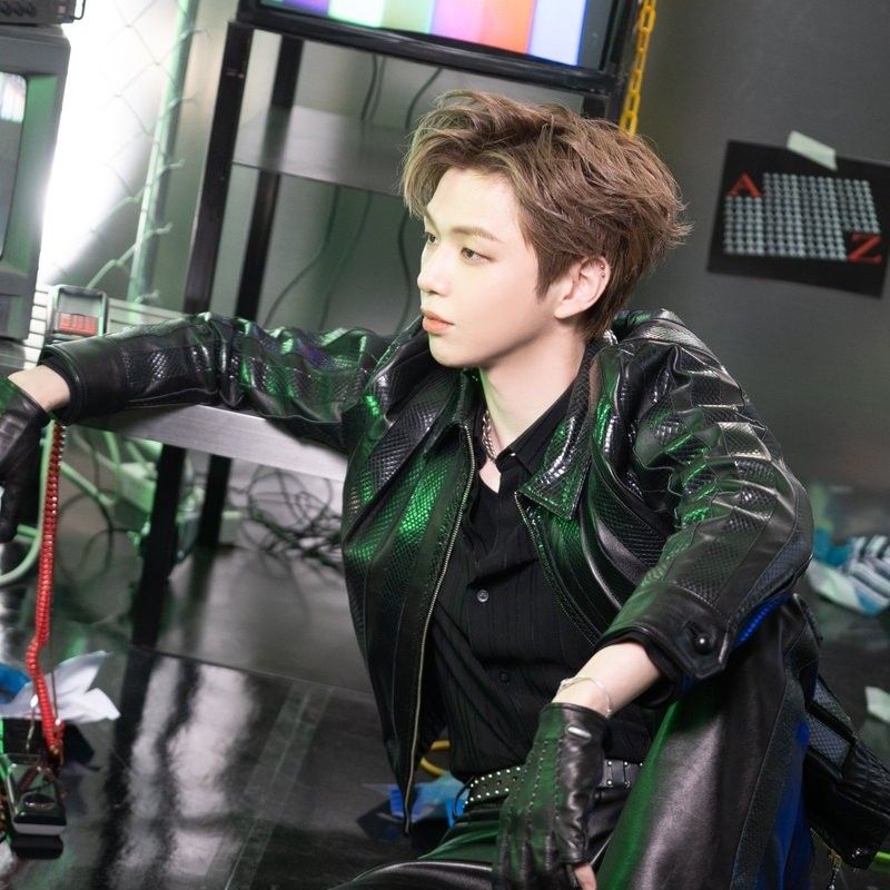 A moment captured by Kang Daniel's fan