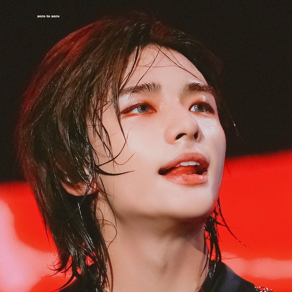 Recent activity shot of Hyunjin (Stray Kids)