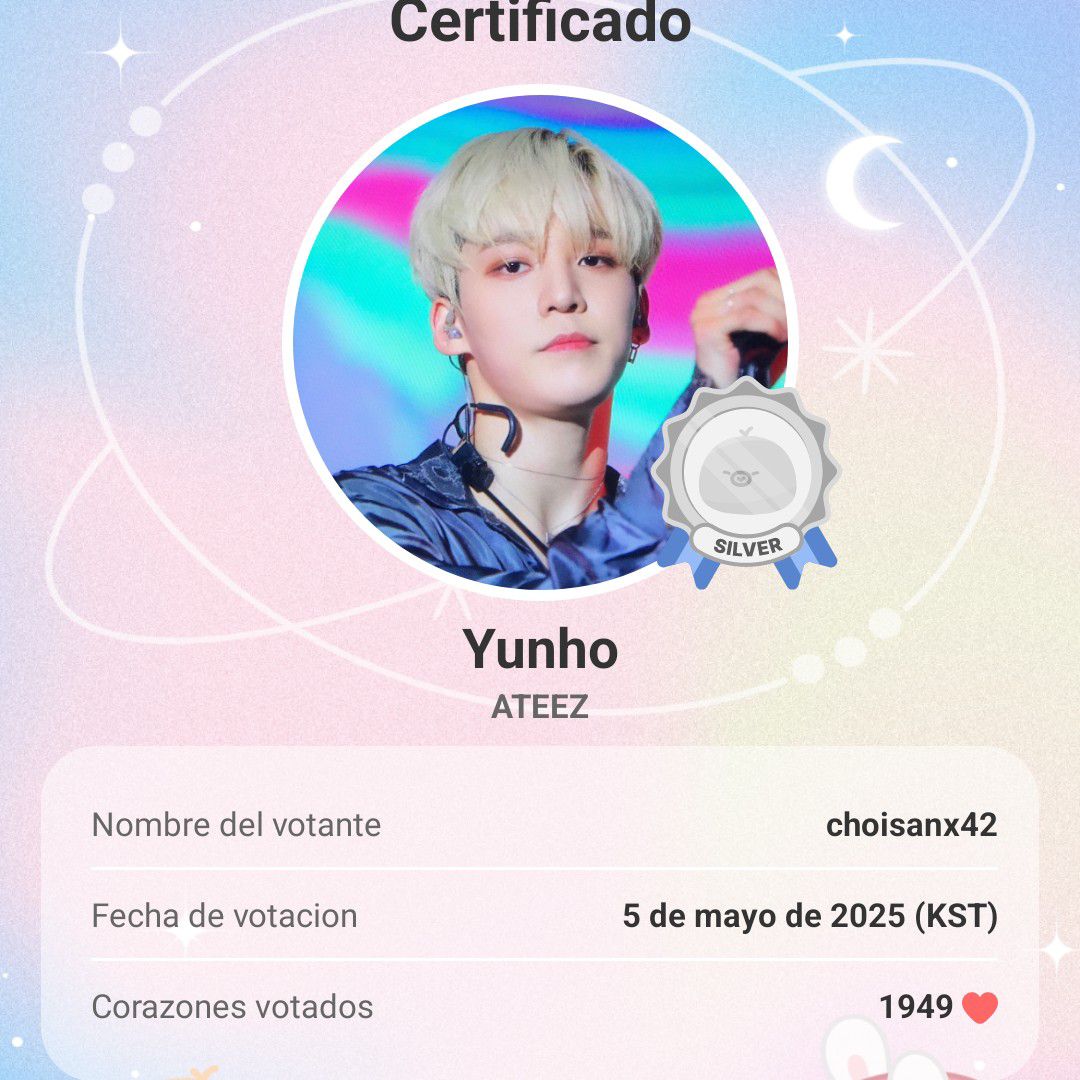 Latest photo of Yunho (ATEEZ)