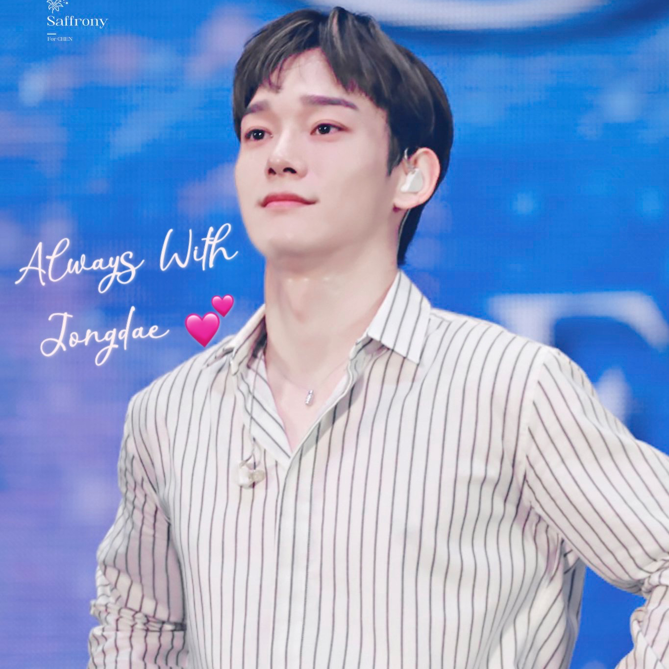 Behind-the-scenes cut of Chen (EXO)