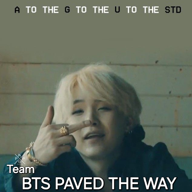 A moment captured by SUGA (BTS)'s fan