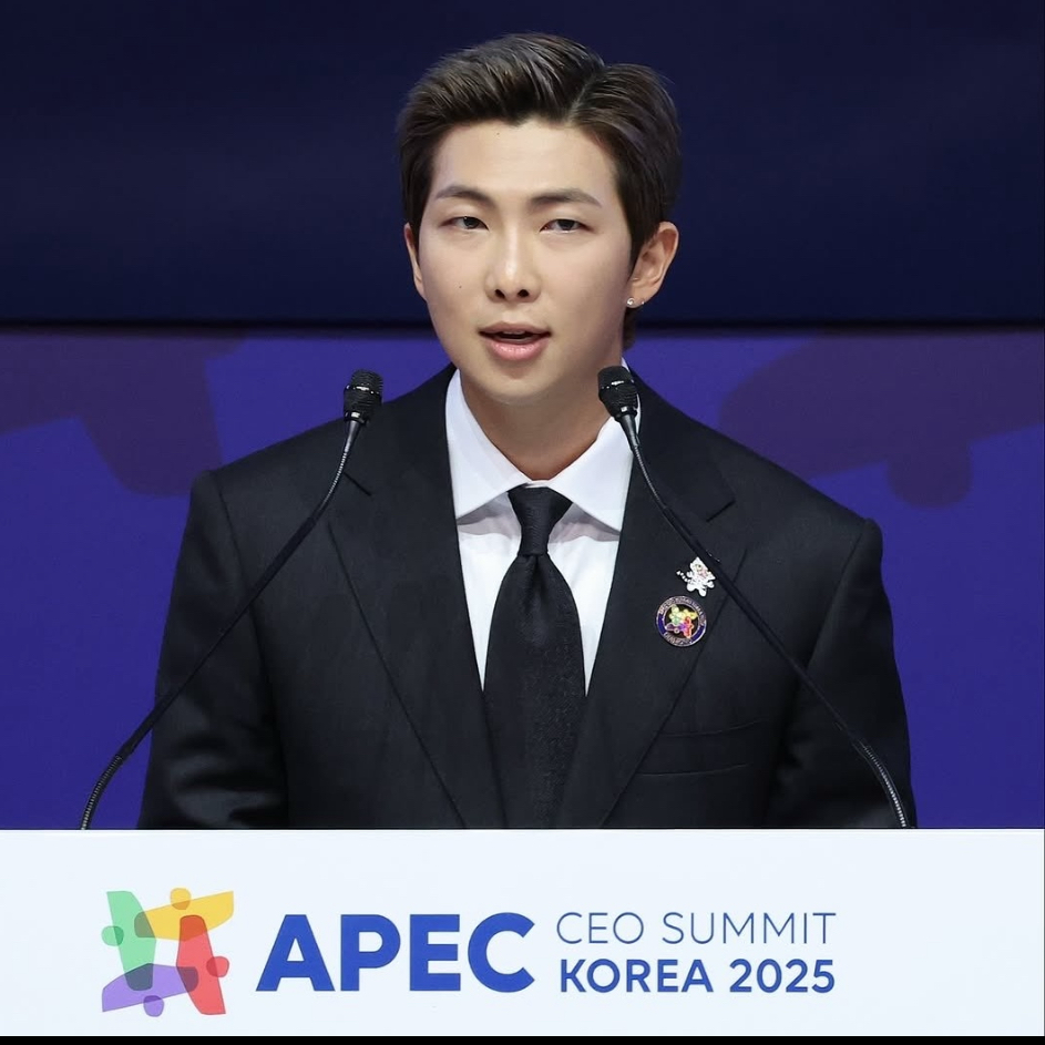 Recent activity shot of RM (BTS)