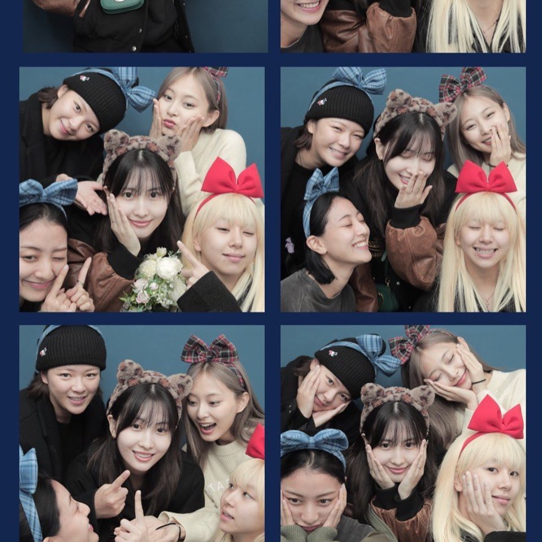 Potret di balik layar Momo (TWICE)