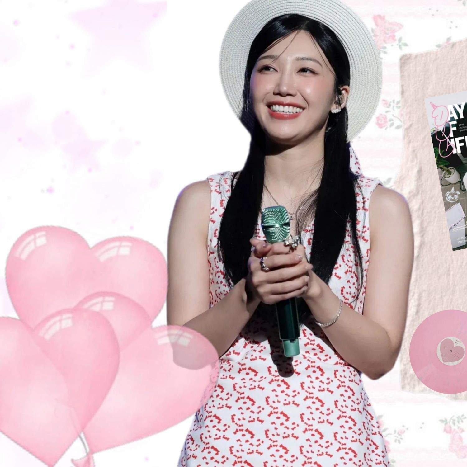 A moment captured by Jeong Eunji (Apink)'s fan