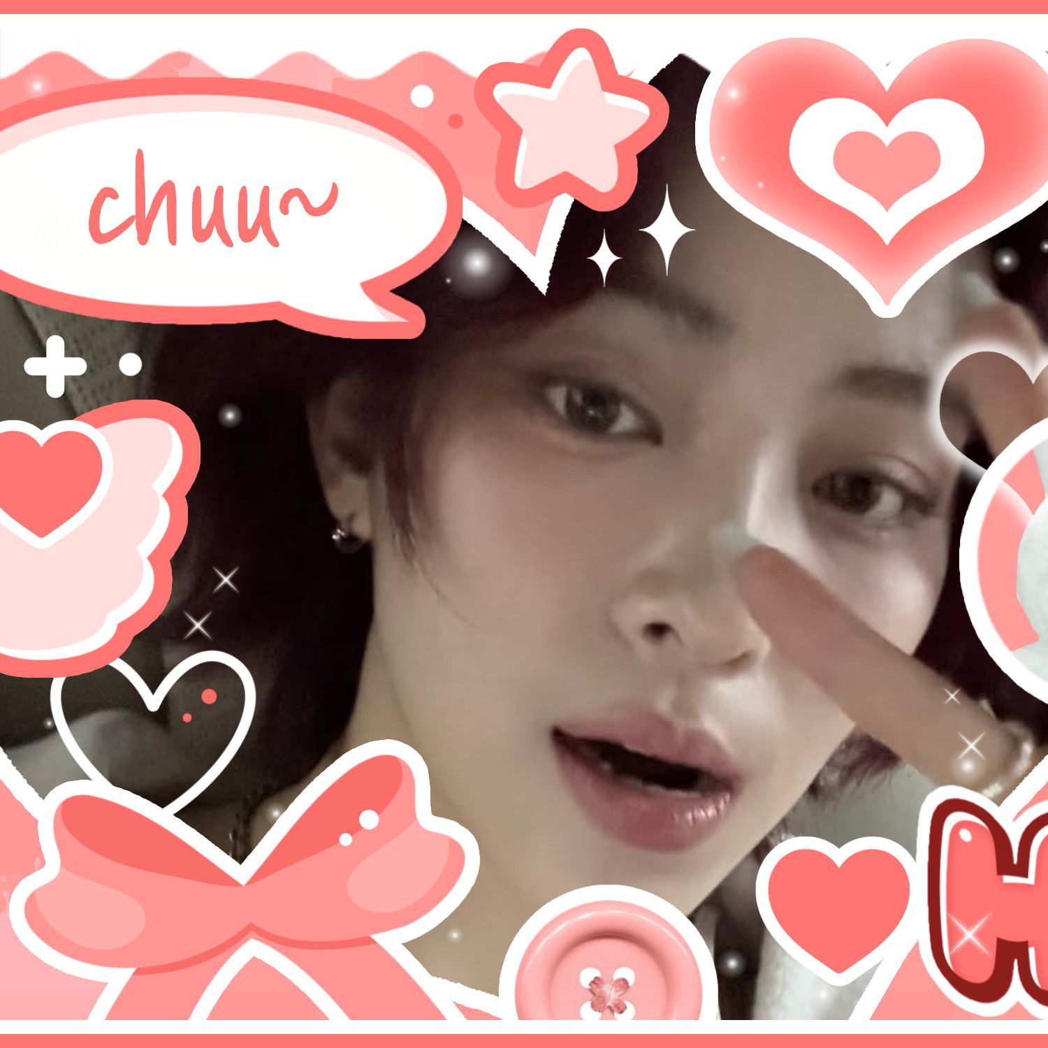 A moment captured by Ryujin (ITZY)'s fan