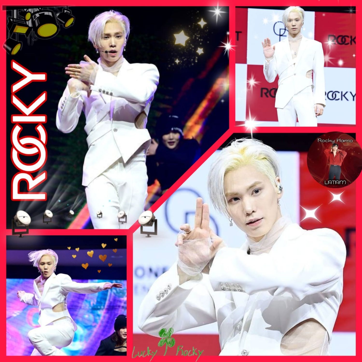 A moment captured by Rocky's fan