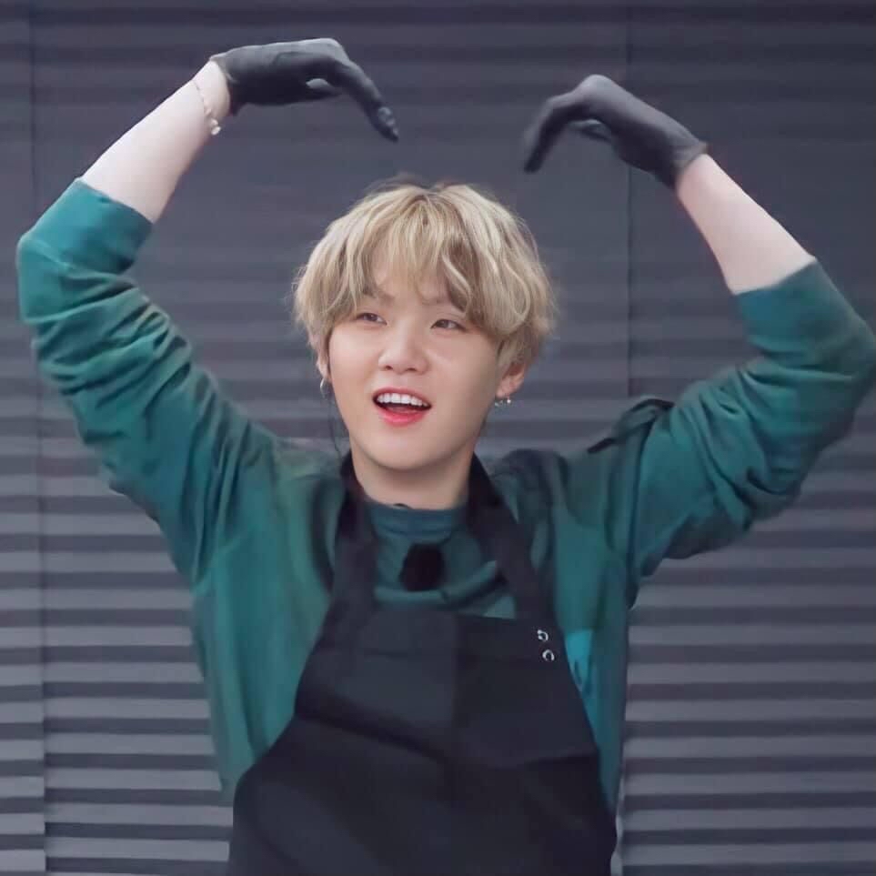 Recent activity shot of SUGA (BTS)