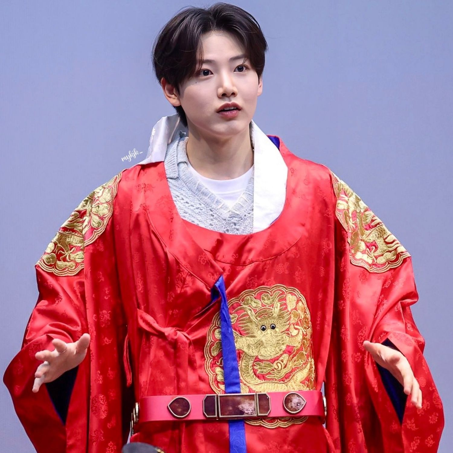 Momen yang diabadikan oleh penggemar Junkyu (TREASURE)