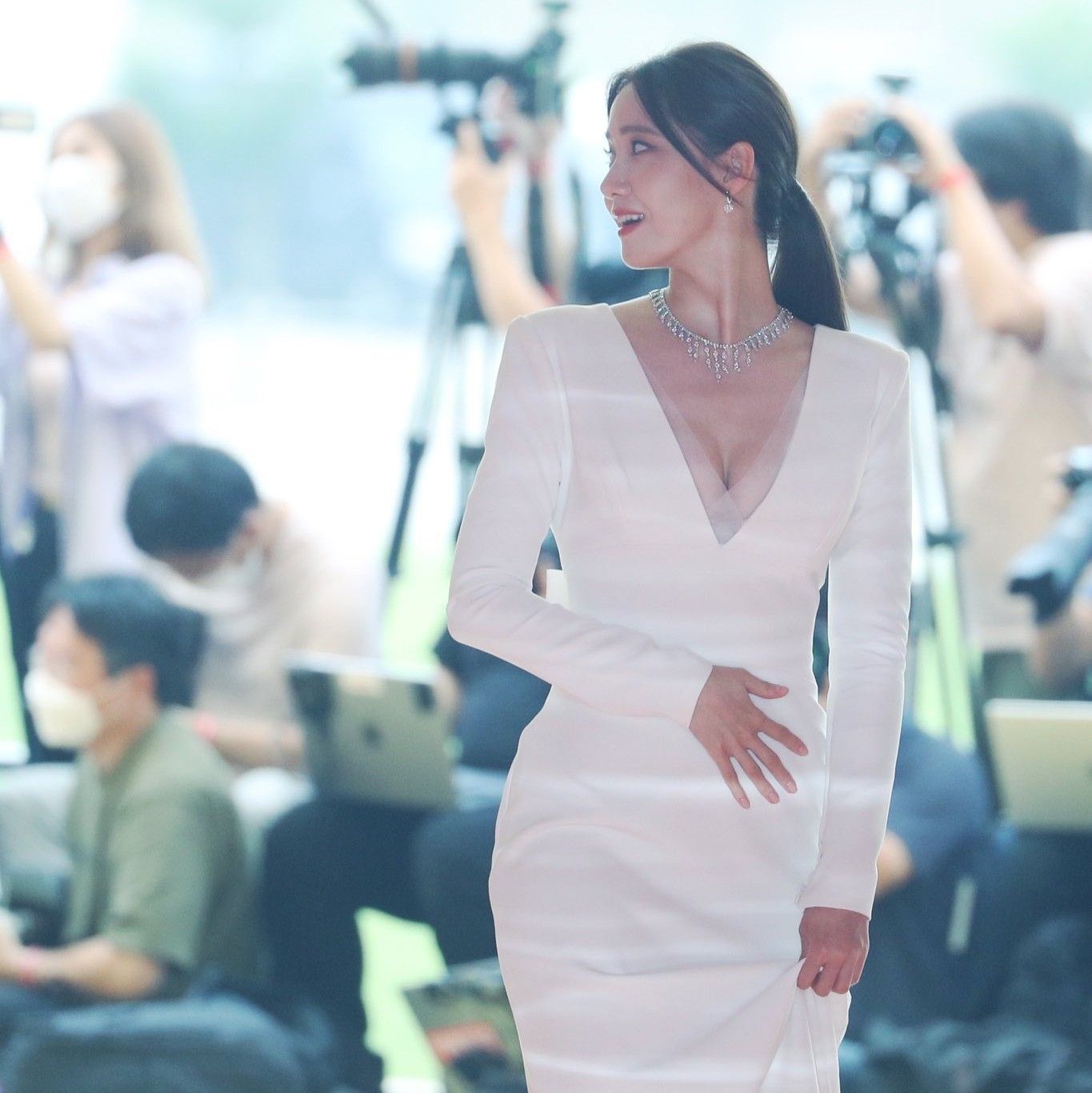 A moment captured by Yoona (Girls' Generation)'s fan