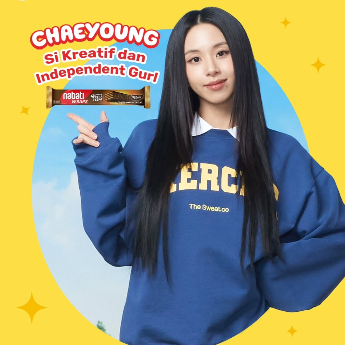 Behind-the-scenes cut of Chaeyoung (TWICE)