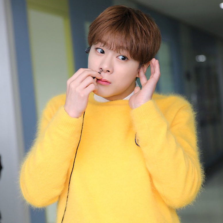 Recent activity shot of Moonbin (ASTRO)