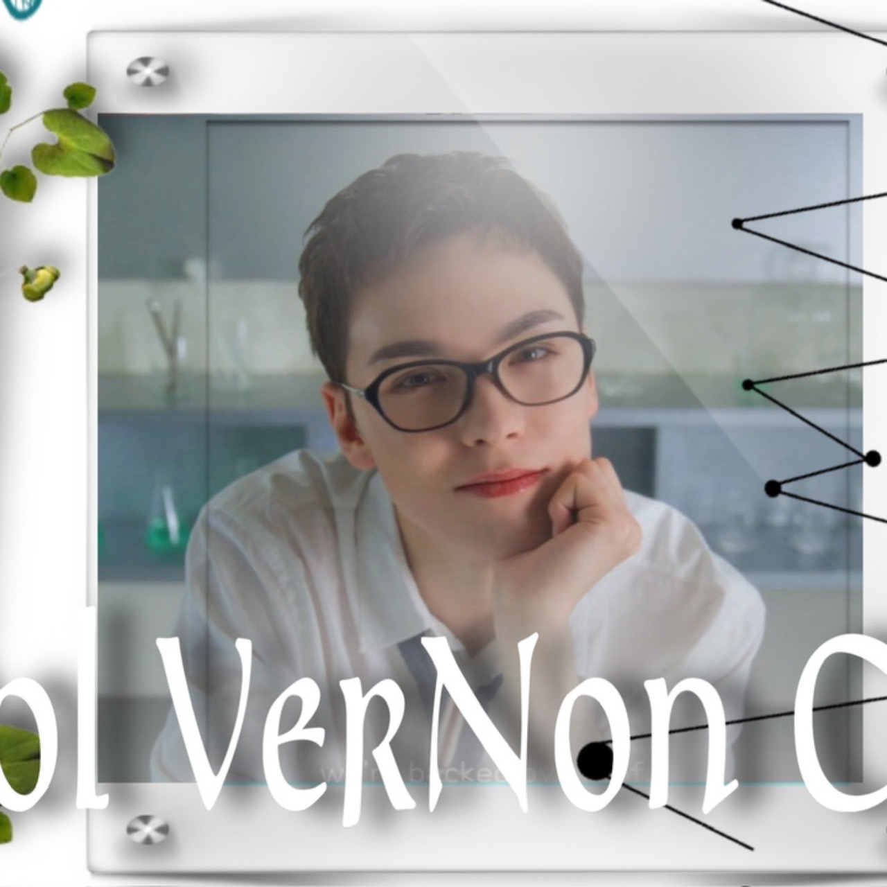 A moment captured by Vernon (SEVENTEEN)'s fan