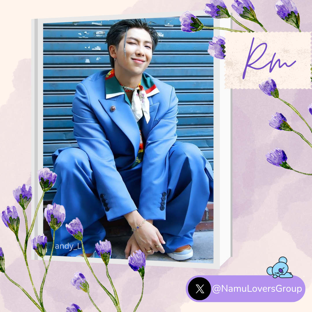 A moment captured by RM (BTS)'s fan