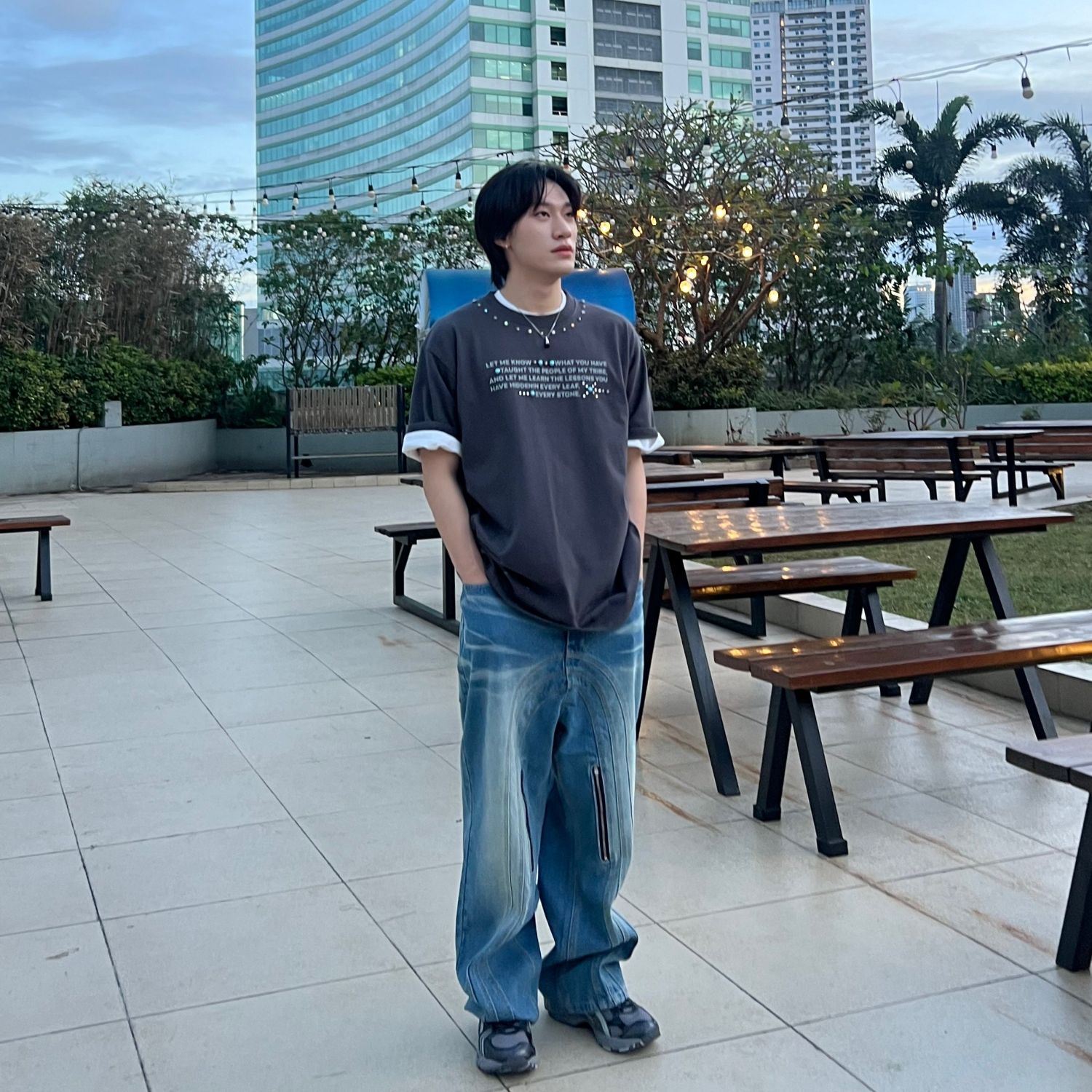 Recent activity shot of Bang Yedam