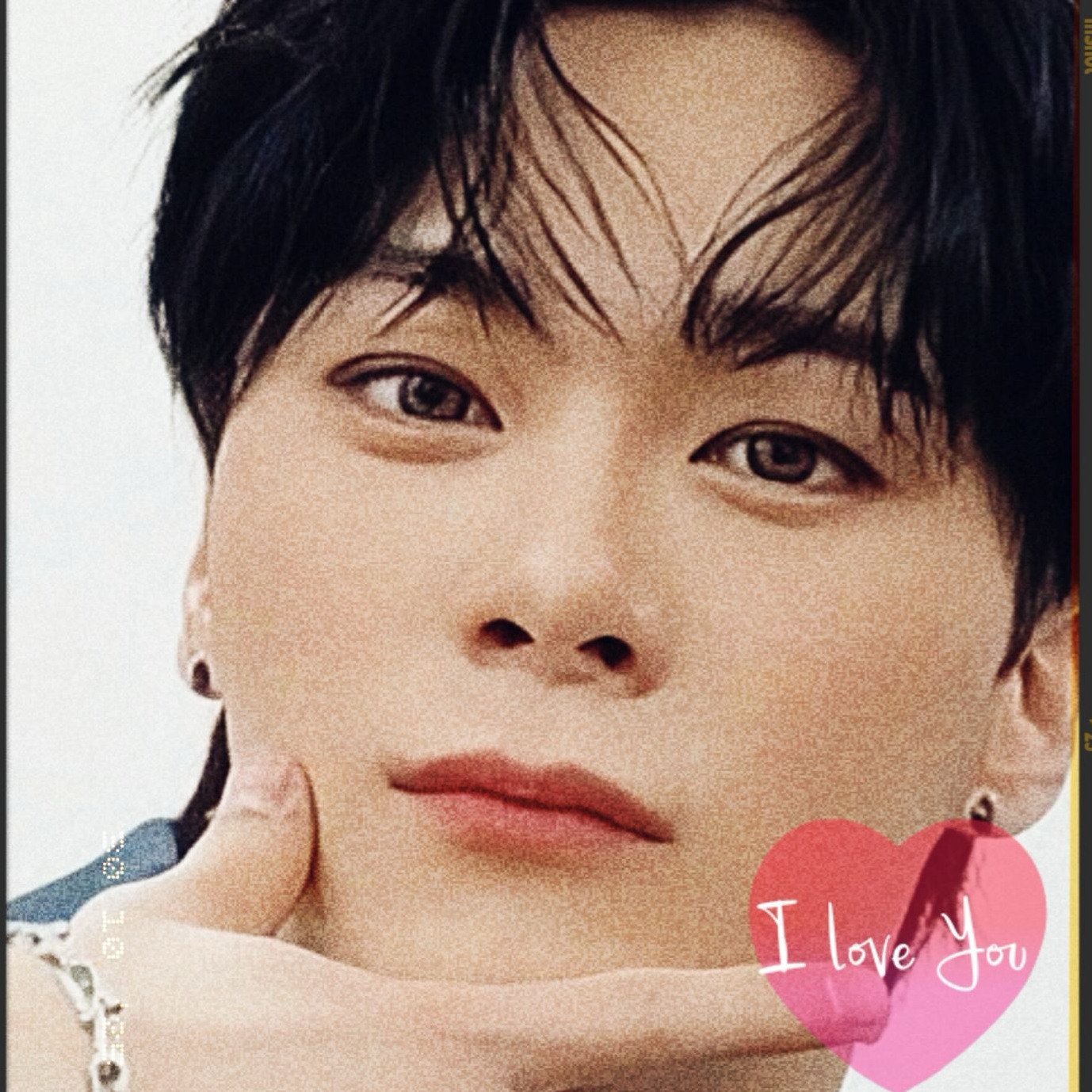 A moment captured by Moonbin (ASTRO)'s fan