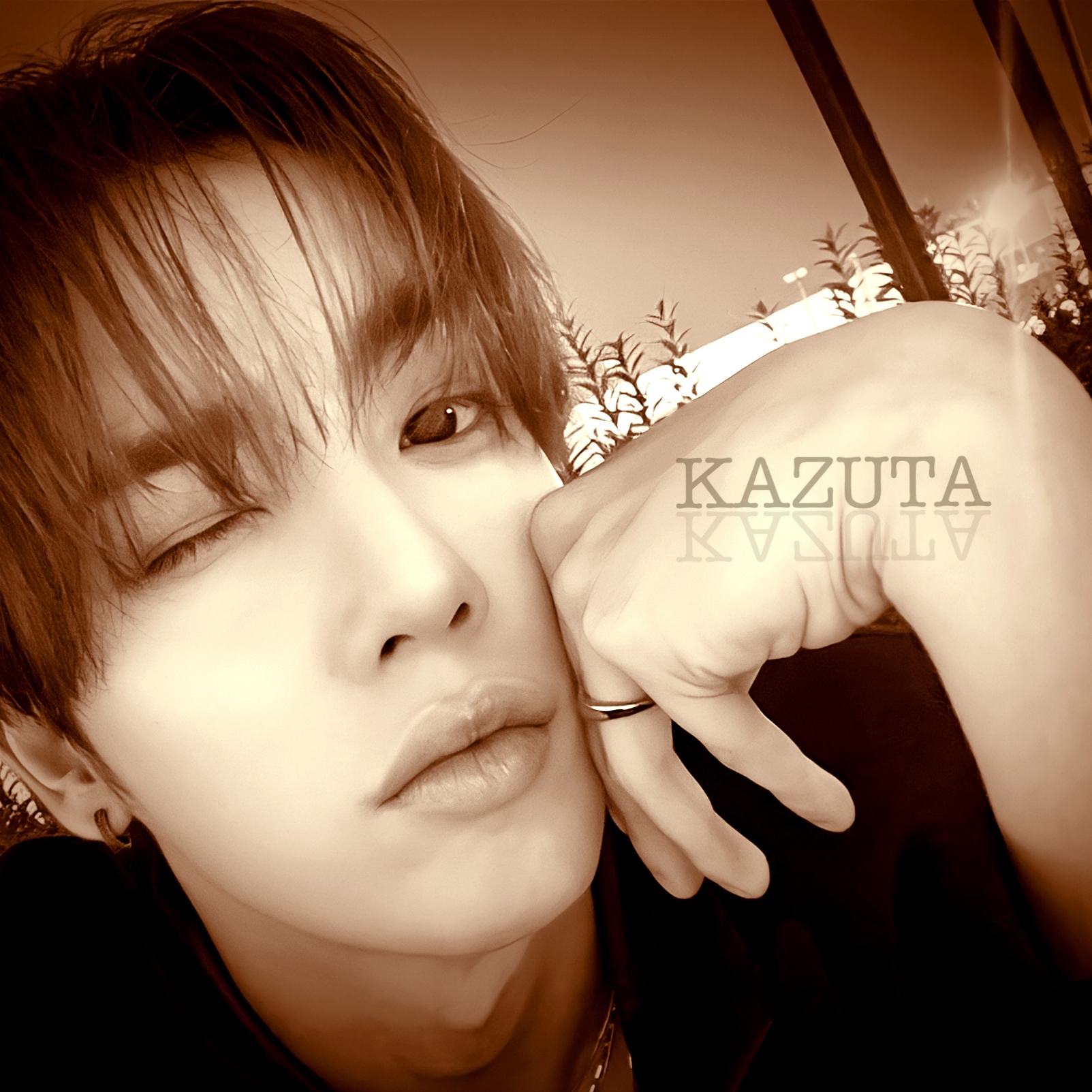 Recent activity shot of KAZUTA (n.SSign)