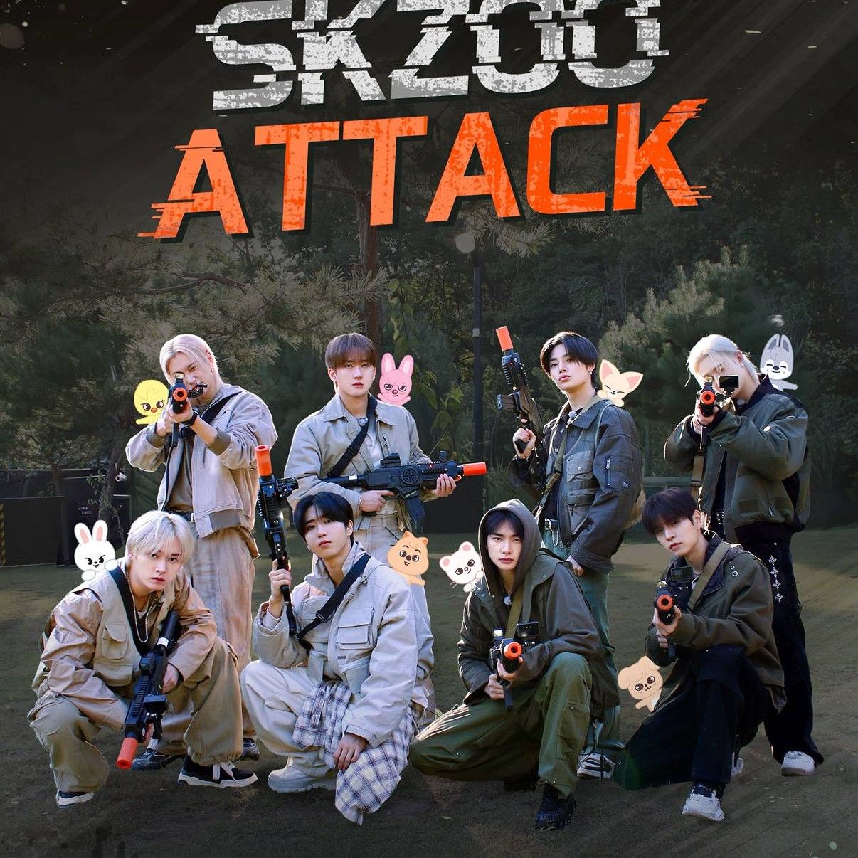 Stray Kids의 비하인드 컷