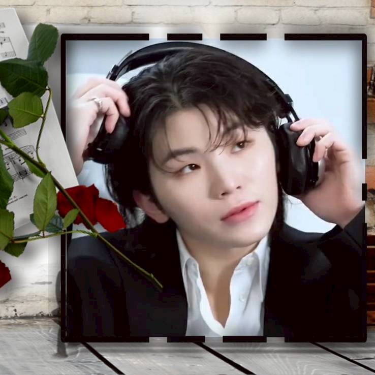 A moment captured by Woozi (SEVENTEEN)'s fan