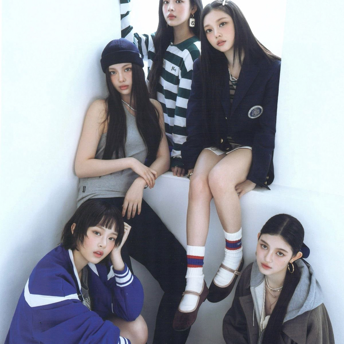 Recent activity shot of NewJeans