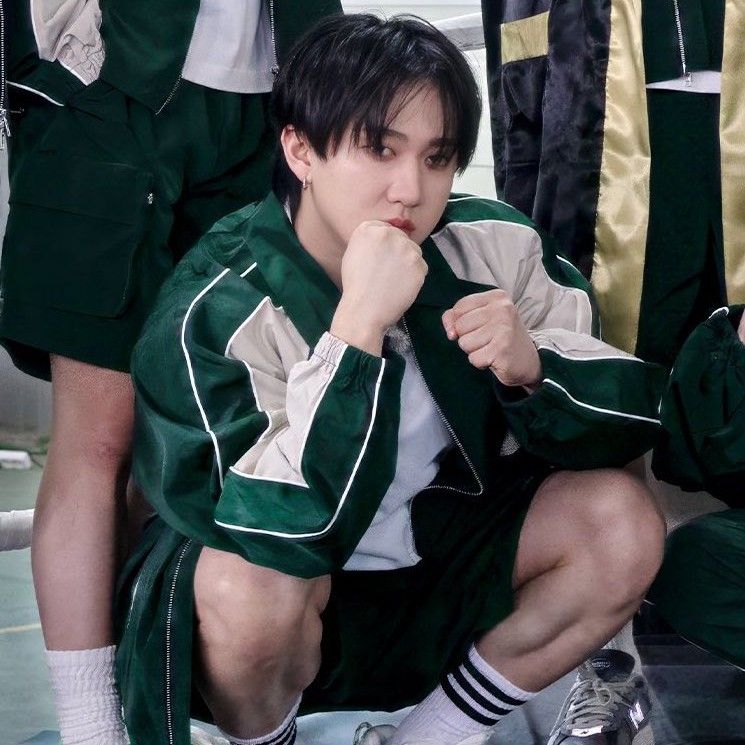 Recent activity shot of Changbin (Stray Kids)