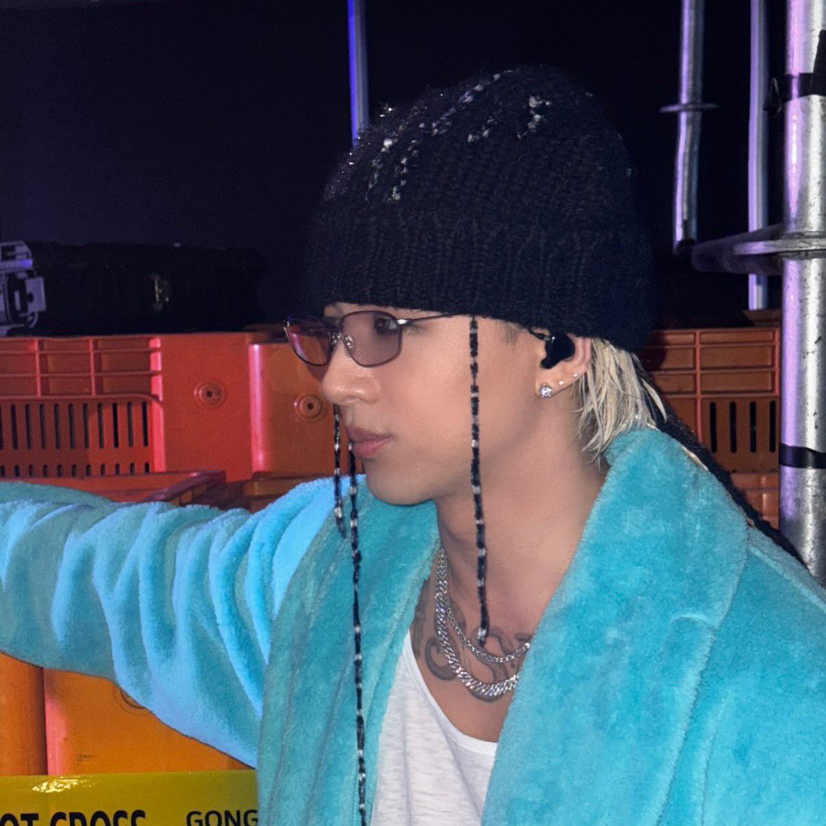 A moment captured by Taeyang (BIGBANG)'s fan