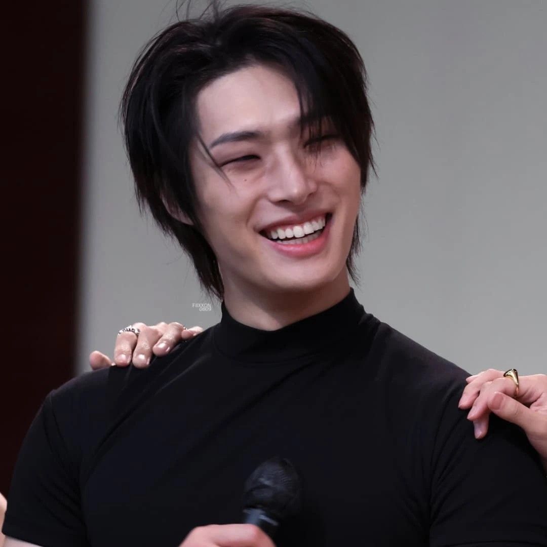 A moment captured by Mingi (ATEEZ)'s fan