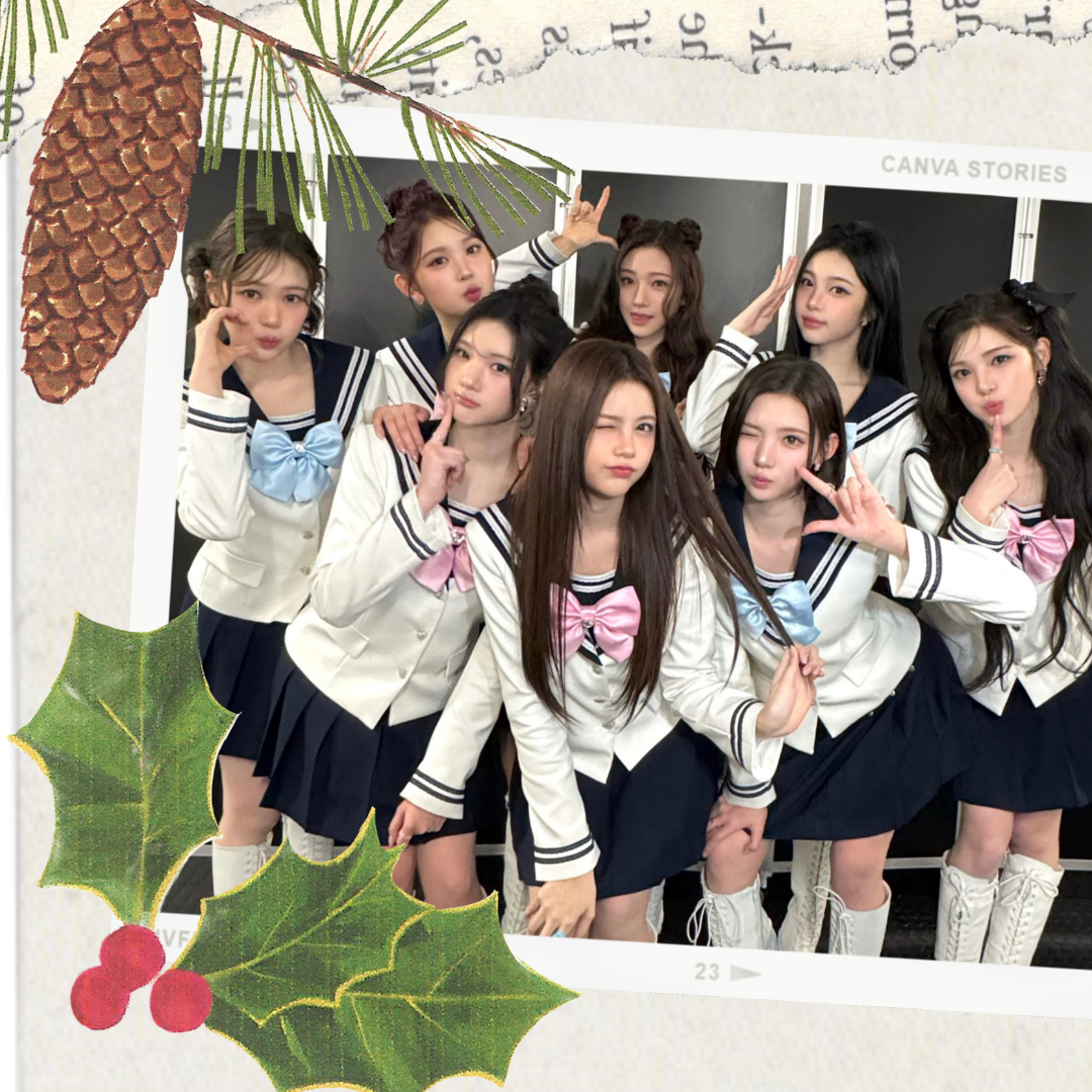 A moment captured by Hearts2Hearts's fan