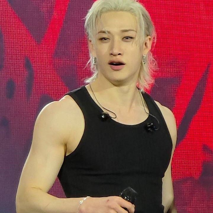 Recent activity shot of Bang Chan (Stray Kids)