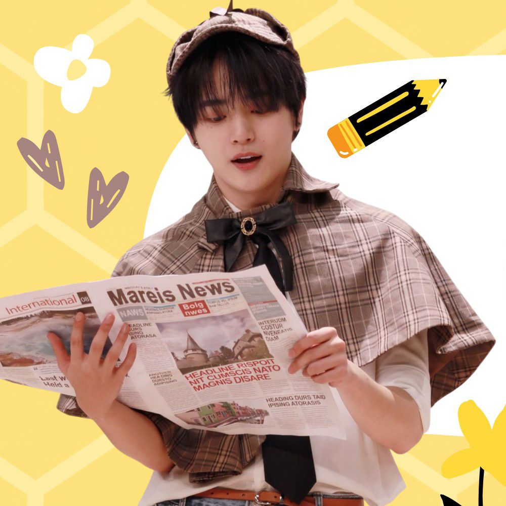 Recent activity shot of Hong Sungmin (FANTASY BOYS)