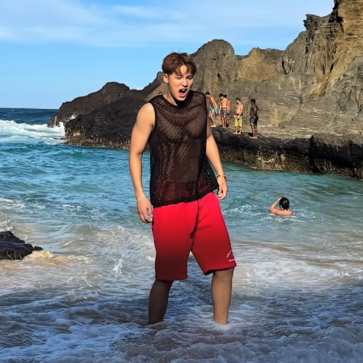 Recent activity shot of Mingyu (SEVENTEEN)