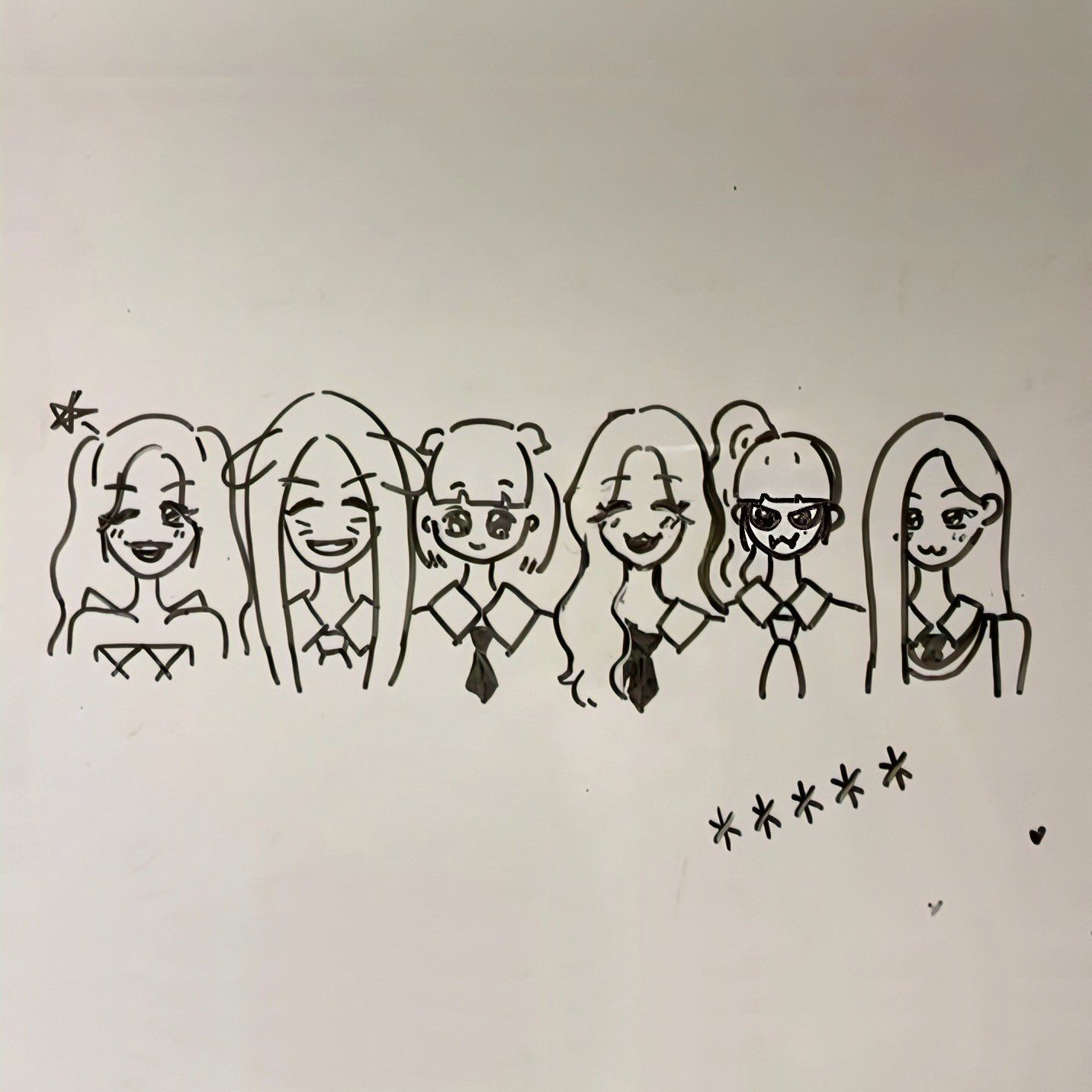 Momen yang diabadikan oleh penggemar SECRET NUMBER