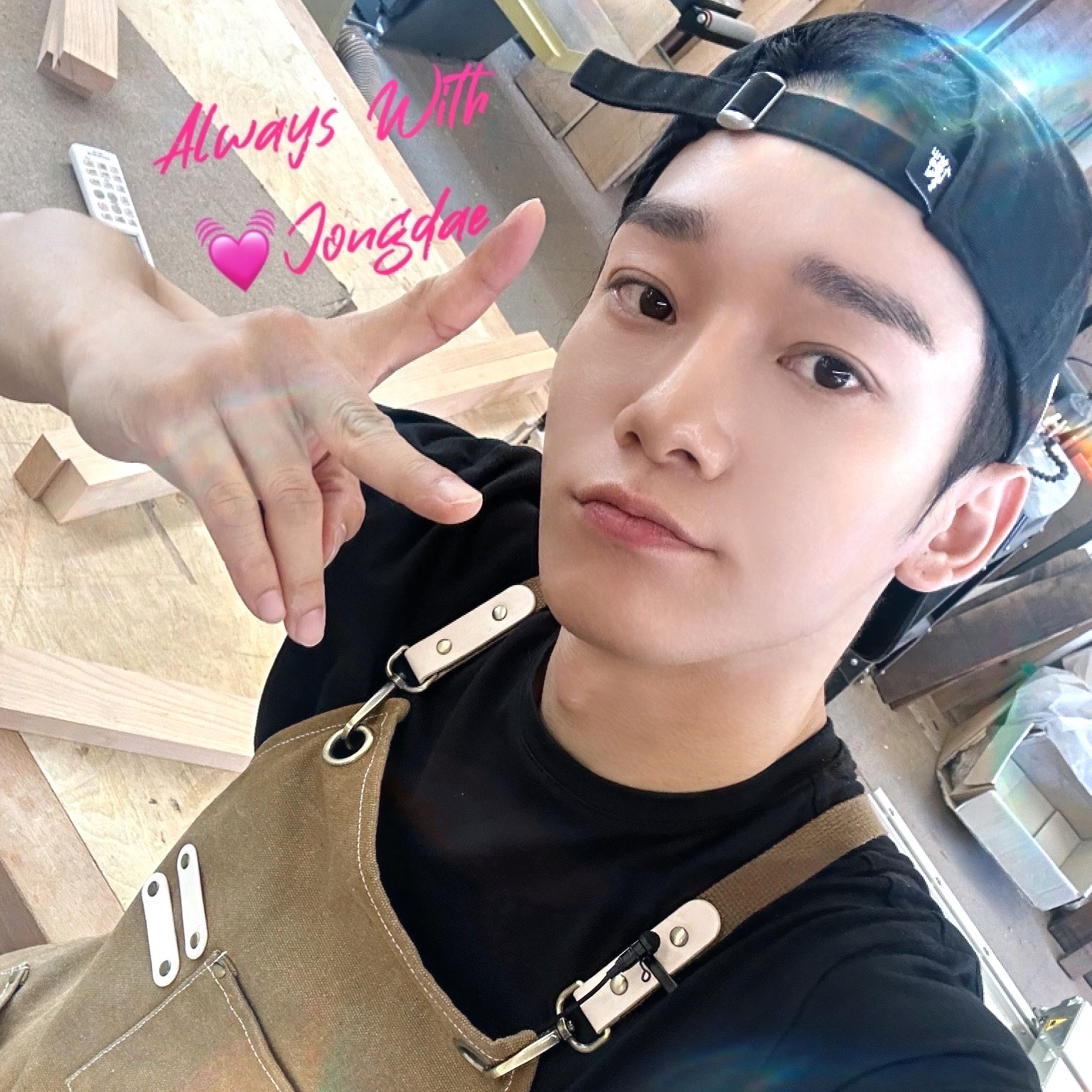 A moment captured by Chen (EXO)'s fan