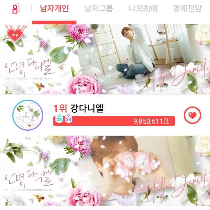 강다니엘의 비하인드 컷