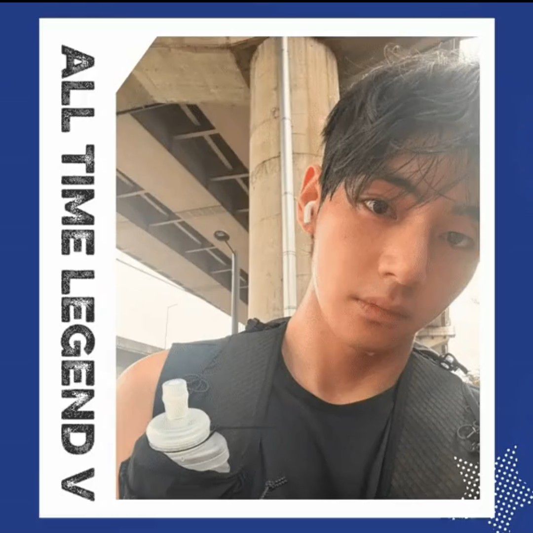 V (防彈少年團)粉絲拍下的瞬間