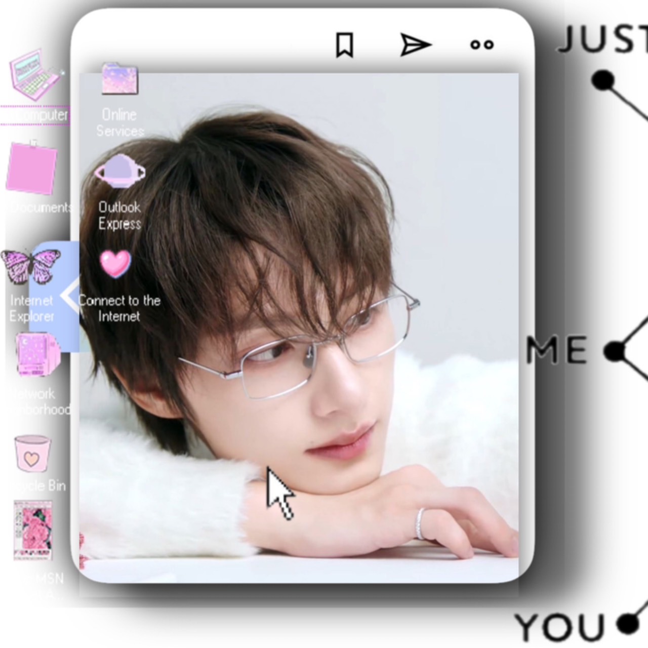 Recent activity shot of Jun (SEVENTEEN)