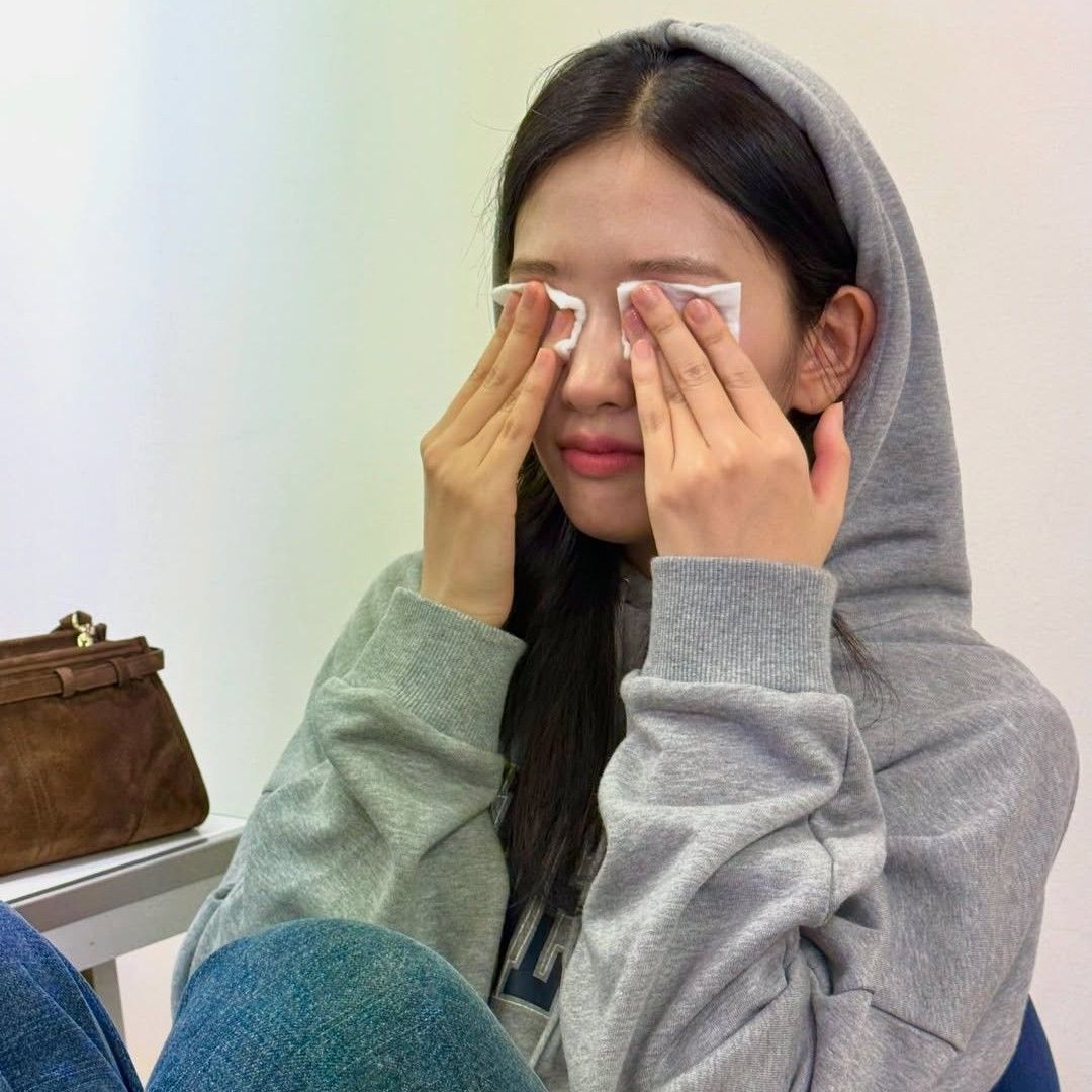 Behind-the-scenes cut of An Yujin (IVE)