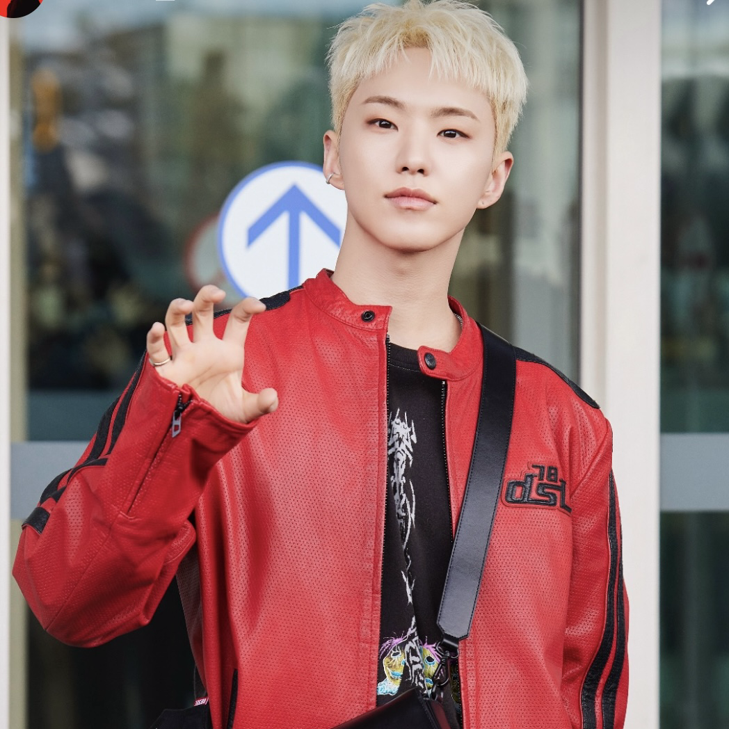 Recent activity shot of Hoshi (SEVENTEEN)