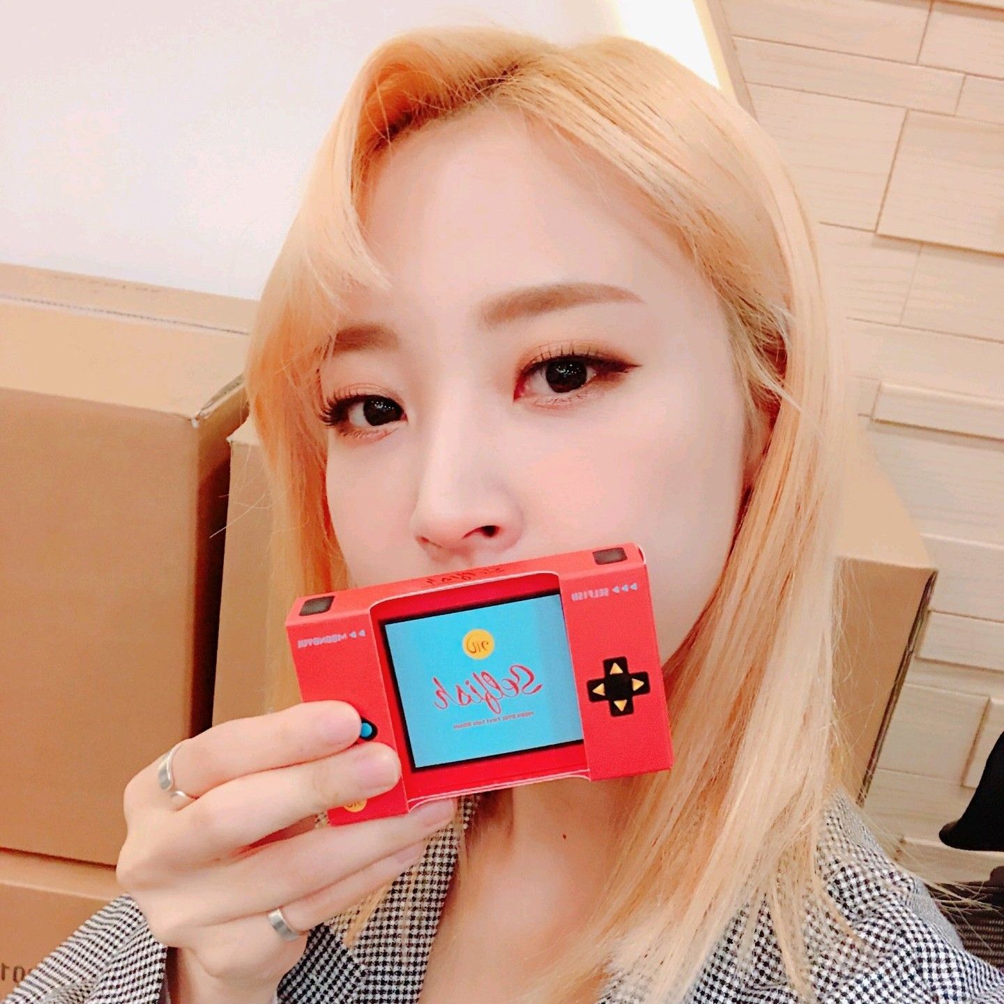 A moment captured by Moonbyul (MAMAMOO)'s fan