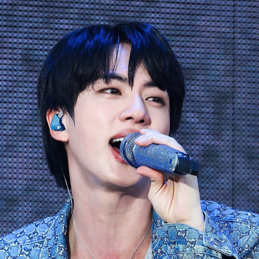 Recent activity shot of Jin (BTS)