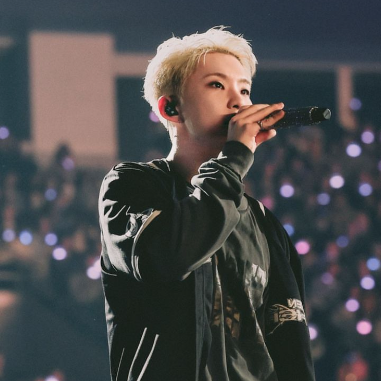 Recent activity shot of Hoshi (SEVENTEEN)