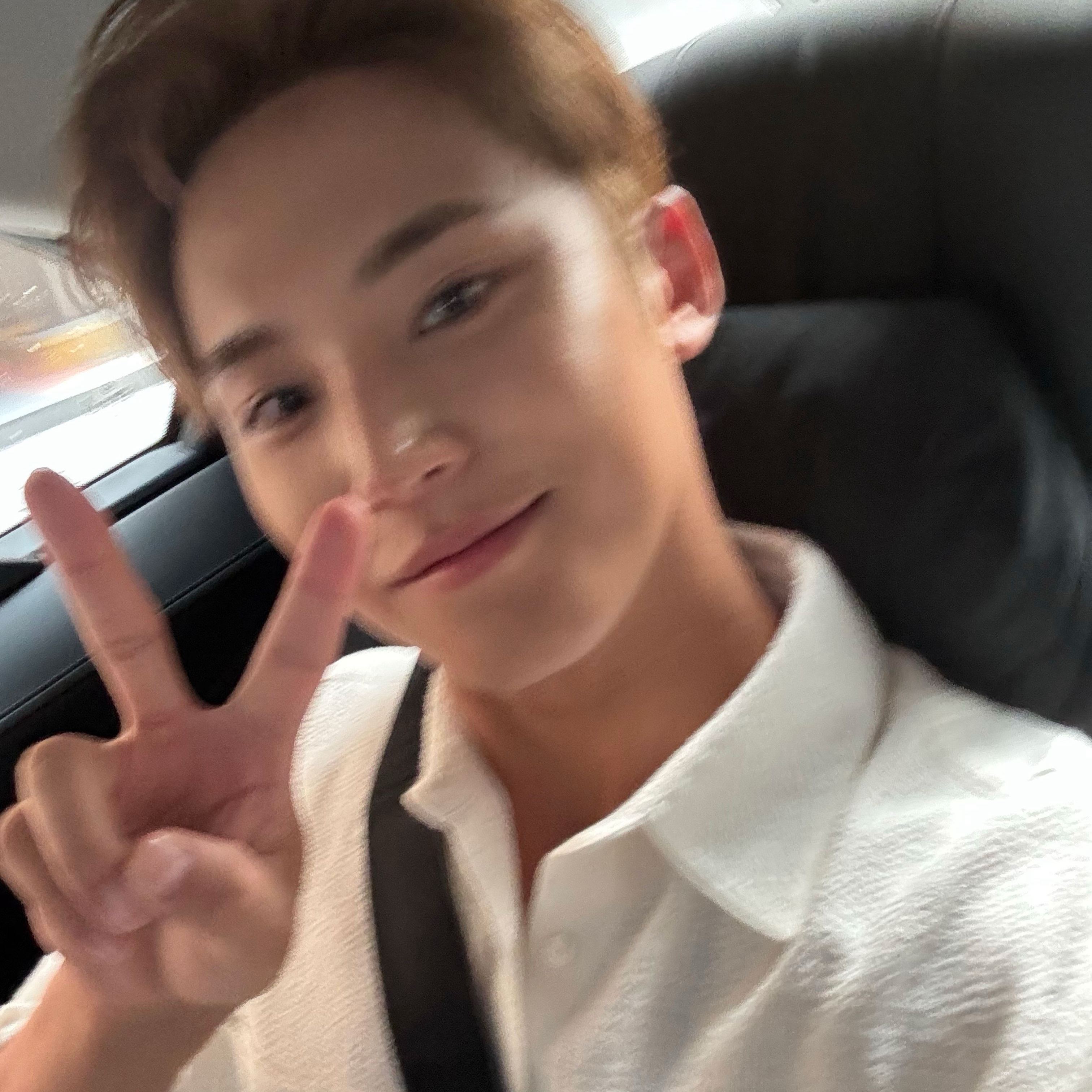 Recent activity shot of Mingyu (SEVENTEEN)