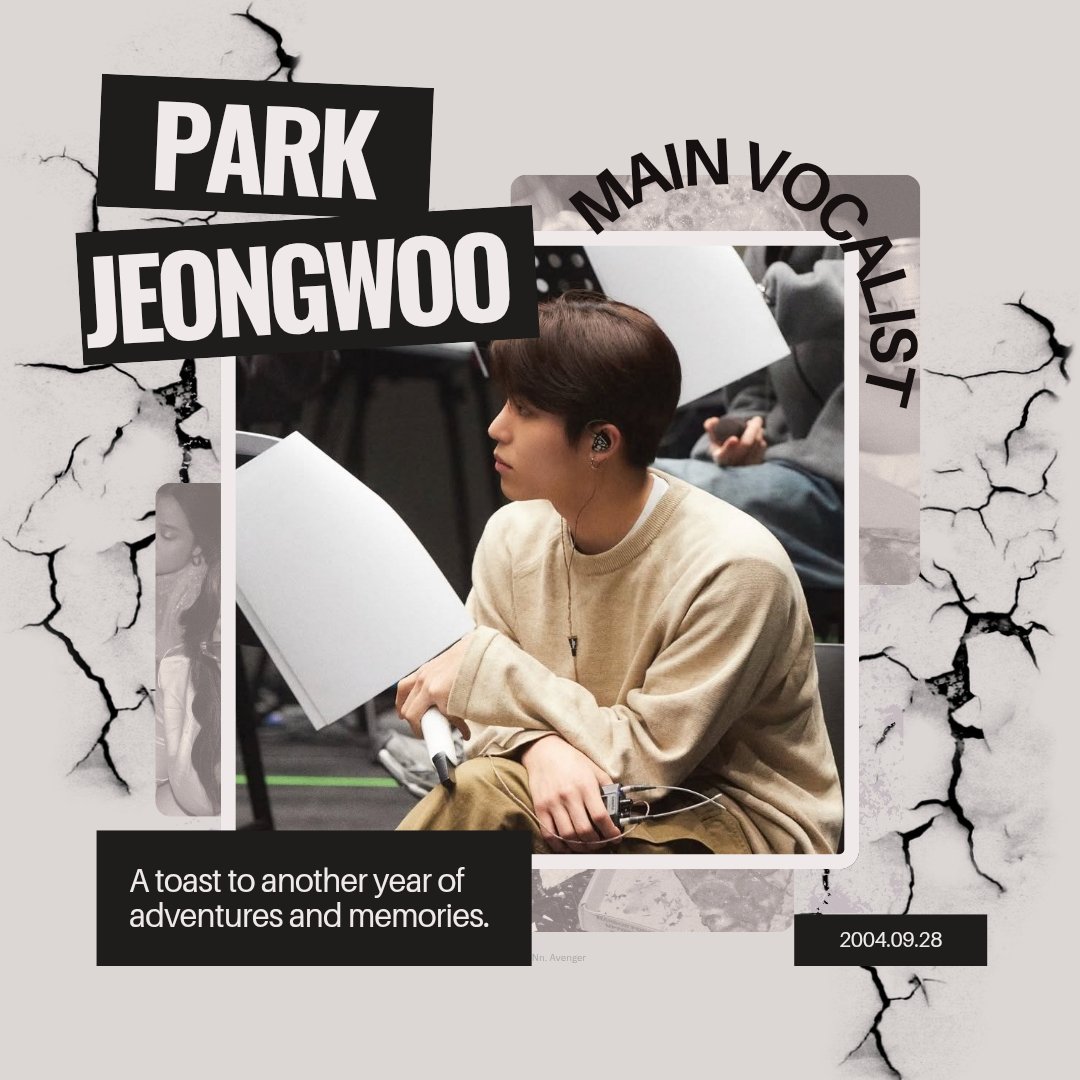 Recent activity shot of Park Jeongwoo (TREASURE)