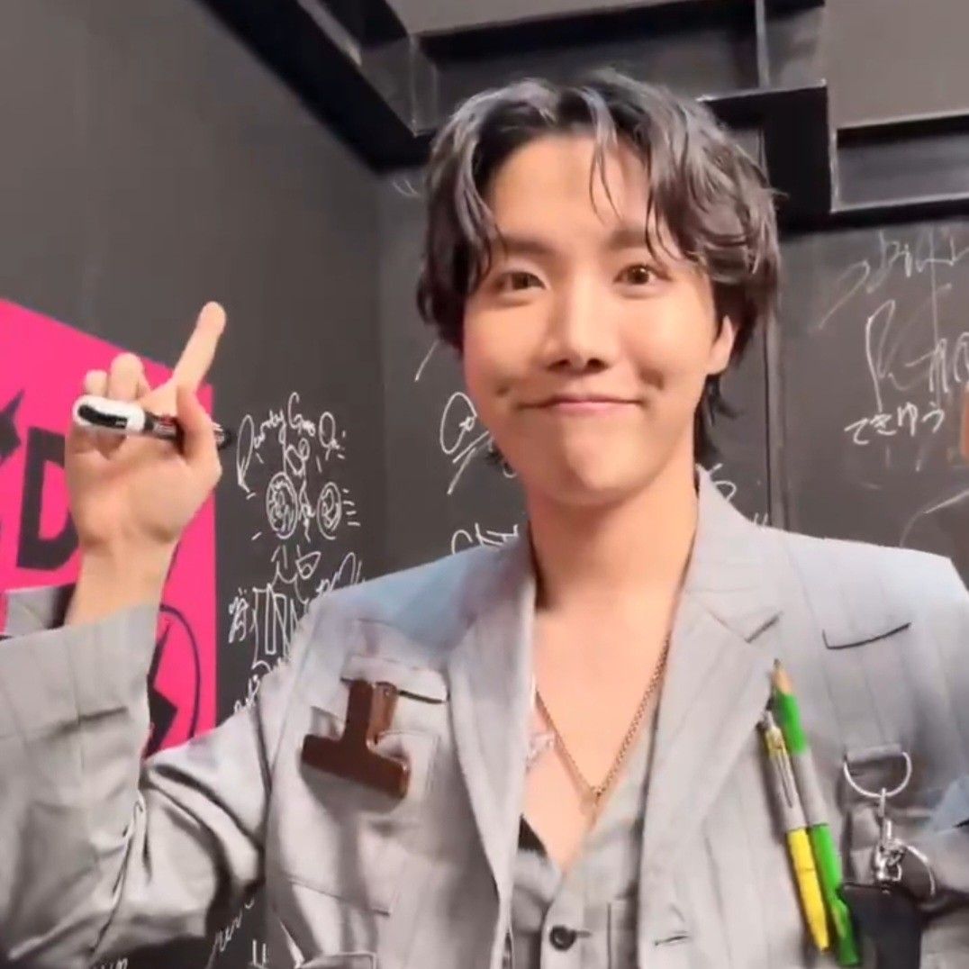 A moment captured by j-hope (BTS)'s fan