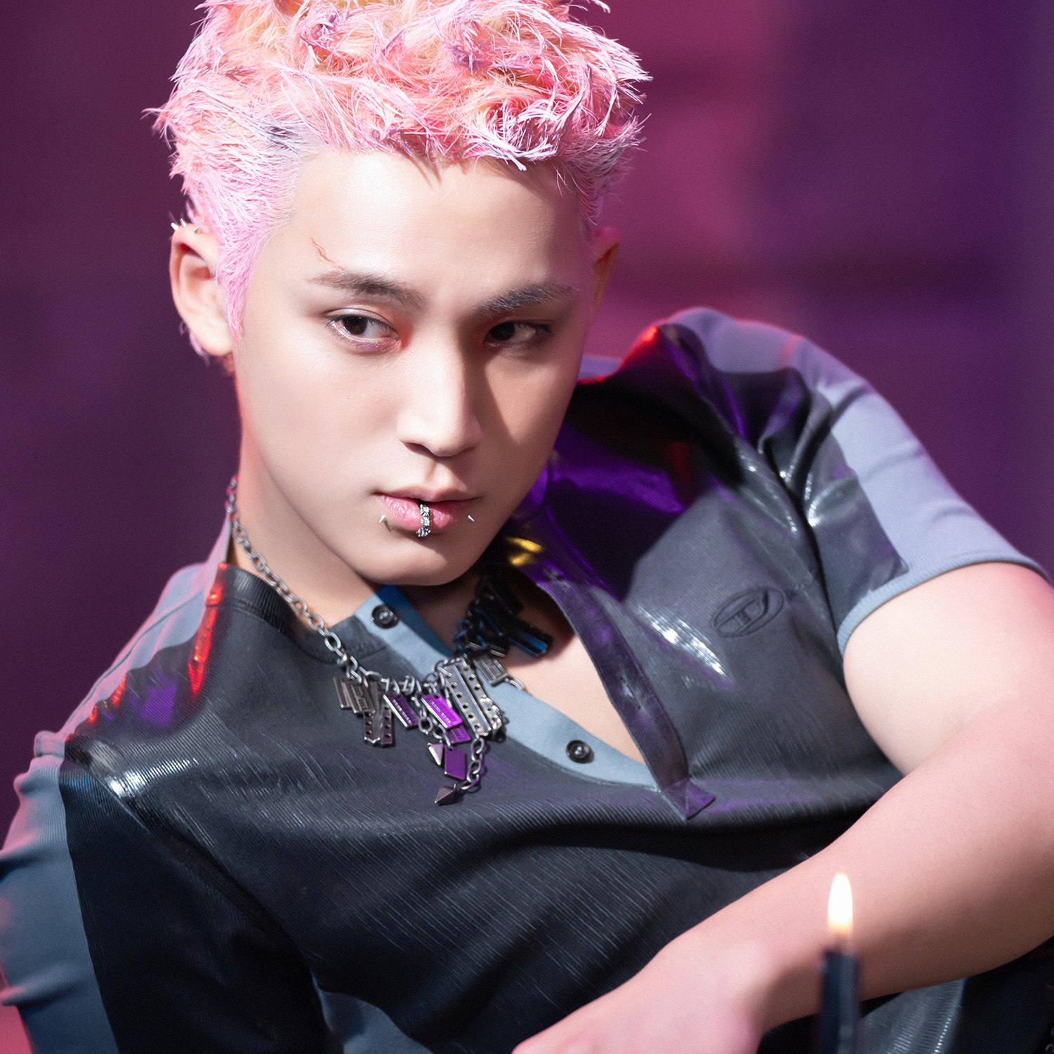 Recent activity shot of Mingyu (SEVENTEEN)