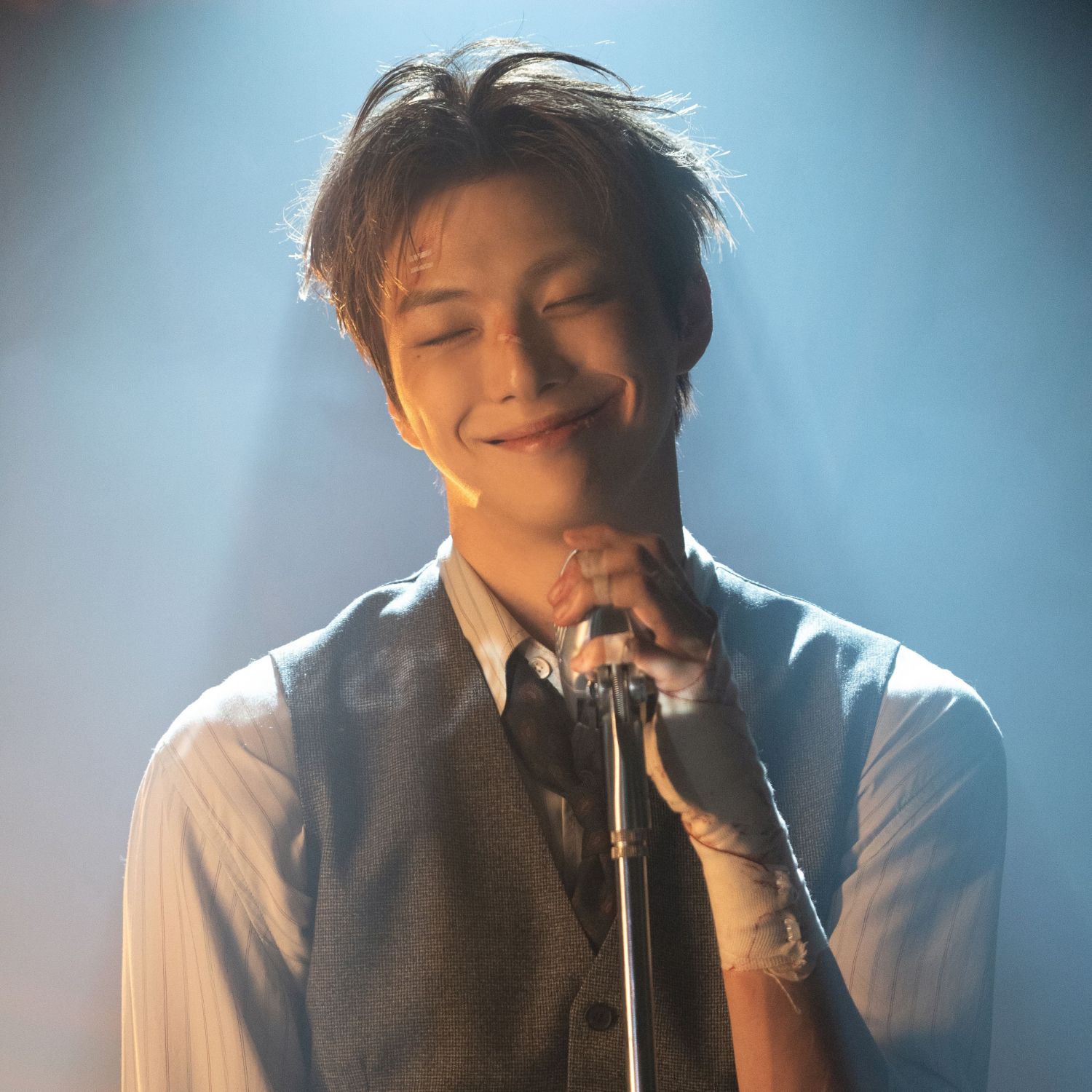 A moment captured by Kang Daniel's fan