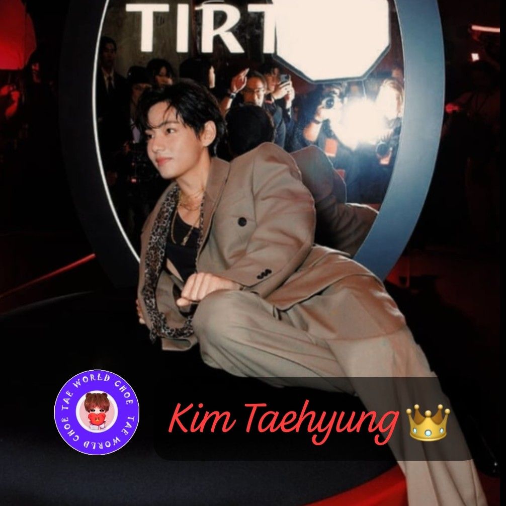 Recent activity shot of V (BTS)