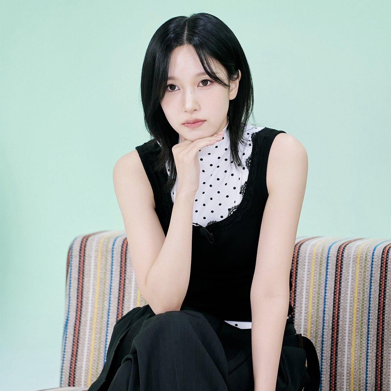 Recent activity shot of Mina (TWICE)