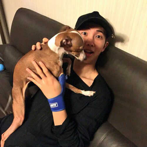 A moment captured by RM (BTS)'s fan