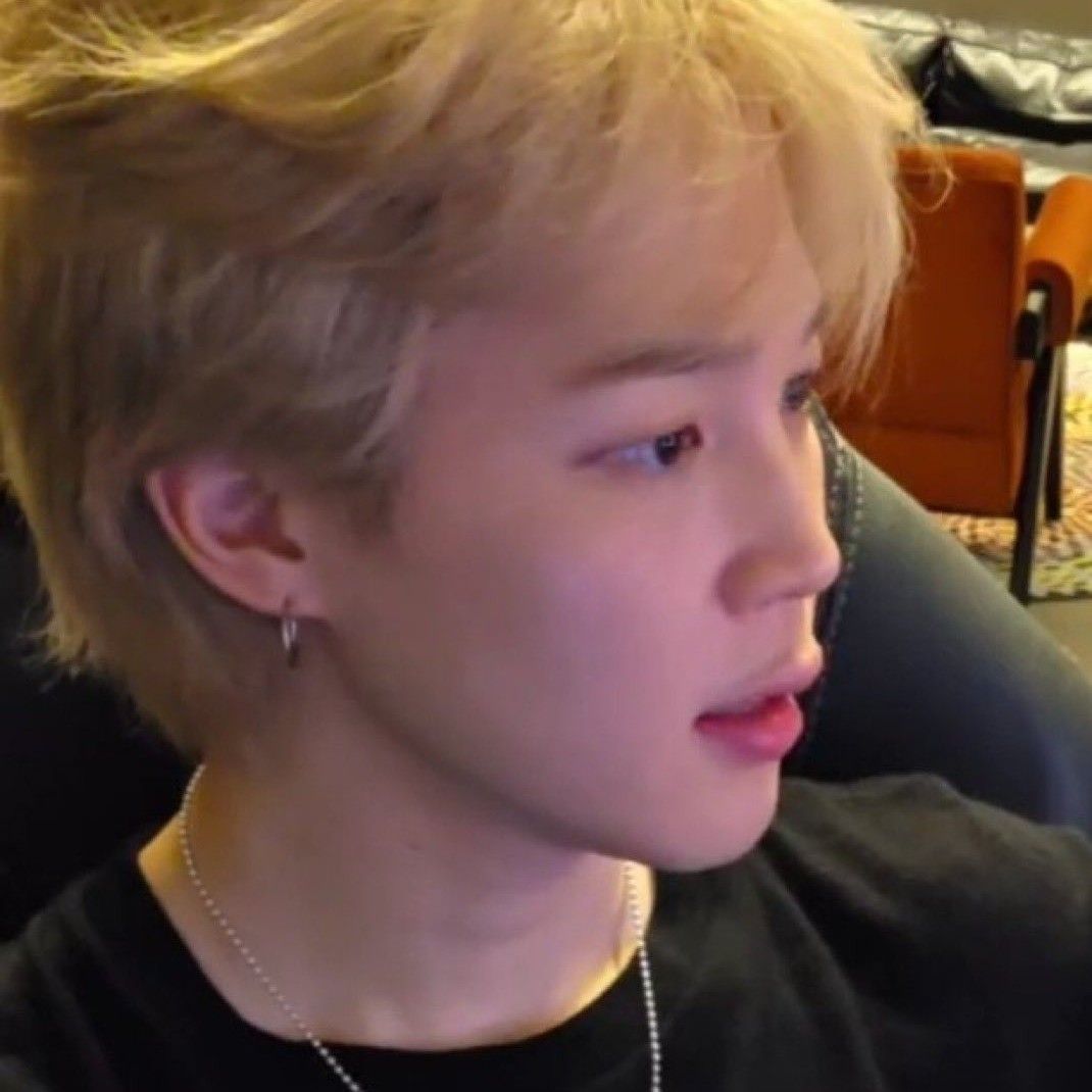 Recent activity shot of Jimin (BTS)