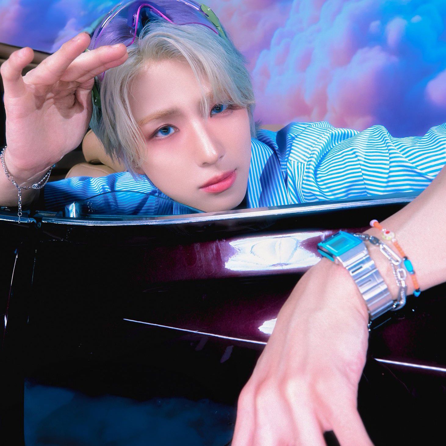 A moment captured by Yonghee (CIX)'s fan